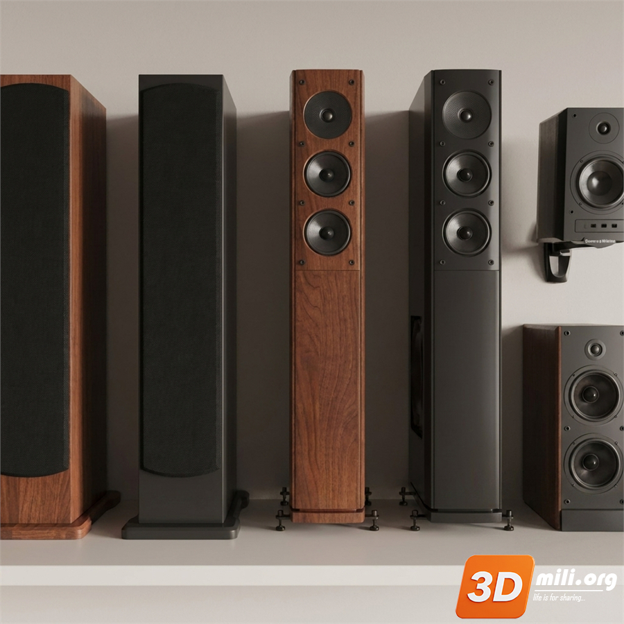 Audio tech 3D Models